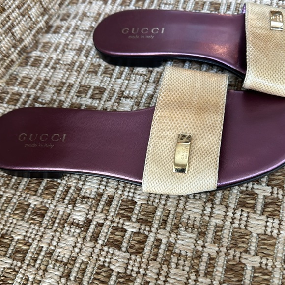 🌷GUCCI SANDALS SIZE 8.5 - Picture 7 of 11